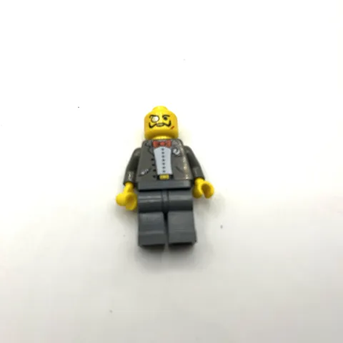 Lego Dr. Kilroy Minifigure Charles Lightning adv033 7415 Adventurers No Hat