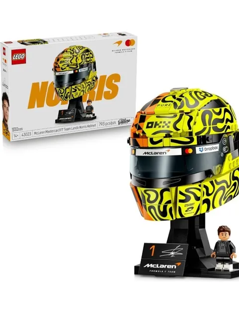 LEGO 43023 McLaren Mastercard F1 Team Lando Norris Helmet Brand New