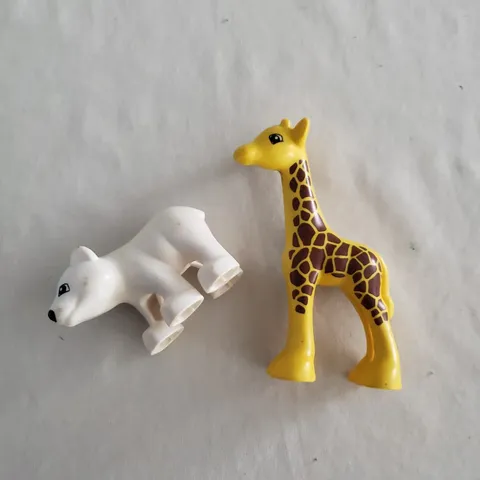 Lego DUPLO Giraffe & POLAR BEAR CAKE TOPPERS