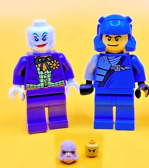 Lego Batman The Joker & Ninjago Jay Minifigure Incomplete Ugnaught Head And More