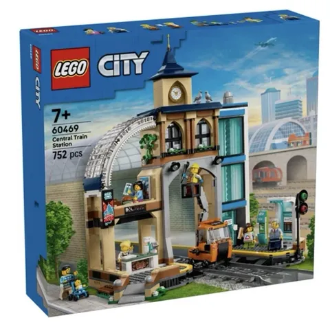 NEW Lego 60469 City Central Train Station