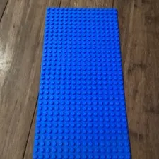 LEGO -USED-#3857-BLUE- 16 X 32 BASEPLATE-1 PLATE/RARE
