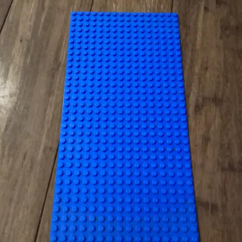 LEGO -USED-#3857-BLUE- 16 X 32 BASEPLATE-1 PLATE/RARE