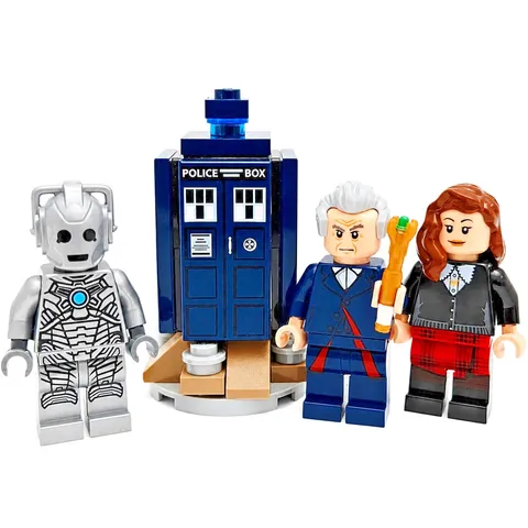 LEGO Doctor Who Minifigure Lot 12th Doctor  TARDIS Clara Cyberman Collectibles