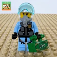 LEGO City, Sky Police: Jet Pilot, OXYGEN MASK, MONEY, cty0997, 60208 ARREST 2019