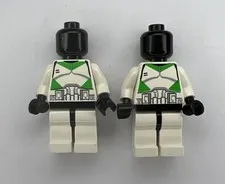 LEGO Star Wars Clone Trooper 442nd Siege Battalion Lot Of 2 No Helmets