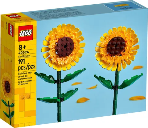LEGO Botanicals 40524 Sunflowers Building Set Display Flower