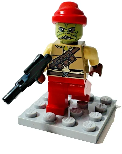 LEGO Star Wars Kithaba (Klatooinian Skiff Guard) Minifigure sw0397 9496