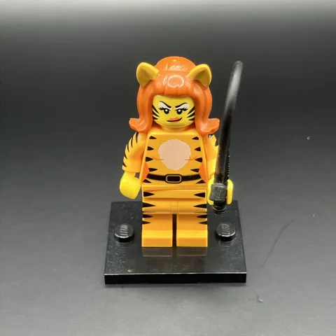 LEGO Series 14 Monsters Tiger Woman Minifigure (71010) Retired Collectible