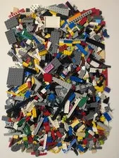LEGO Bulk Lot 3 LBS Bricks Pieces Washed Sanitized Hand Sorted No Minifigures