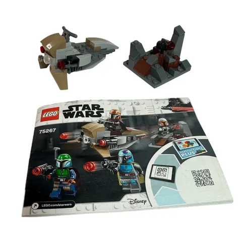Lego Star Wars 75267 Mandalorian Battle Pack Retired Speeder Bike No Mini Figs