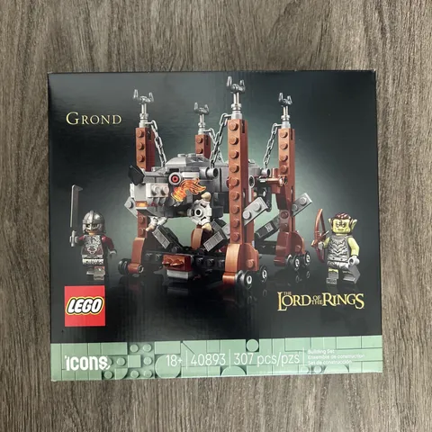 LEGO Sealed Lord of the Rings Grond GWP 40893 Brand New Sealed