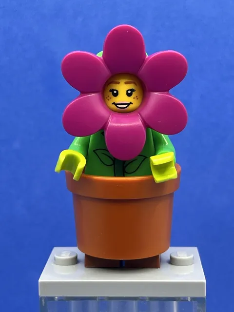 Flower Pot Girl col325 - LEGO Minifigure Series 18 used Minifigure