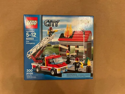LEGO CITY: Fire Emergency (60003)- Brand New In Factory Sealed Box