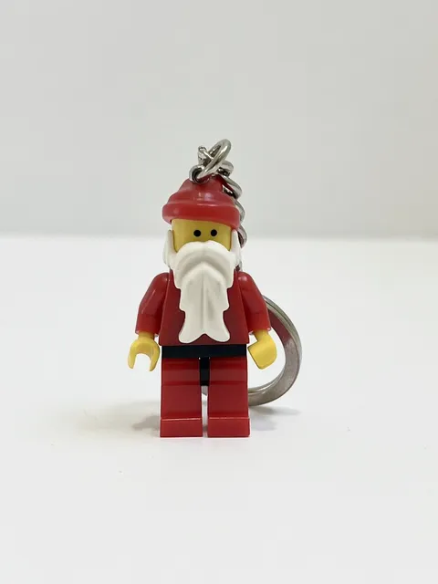 Lego Santa Claus Minifigure Keychain Christmas Key Ring 850150