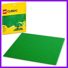 LEGO Classic Green Baseplate, Square 32x32 Stud Foundation to Build, Play, and D