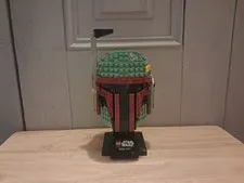 Lego Star Wars: Boba Fett Helmet 75277 Complete Set Built- No Box/Manual