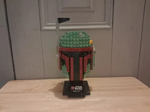 Lego Star Wars: Boba Fett Helmet 75277 Complete Set Built- No Box/Manual
