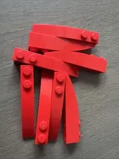 LEGO 42022 Slope, Curved 6 x 1 with 2 Studs 8 Pieces