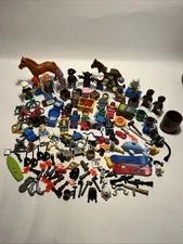 11.23 oz Lego Minifigure Lot of Parts and Accessories