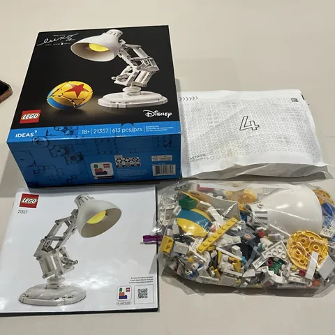 Lego Ideas 2137 - Pixar Luxo Jr. Lamp - 613 Pieces - Complete