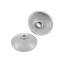 2x LEGO Sat Radar Dish 3x3 New Light Gray Shield 6070564 43898