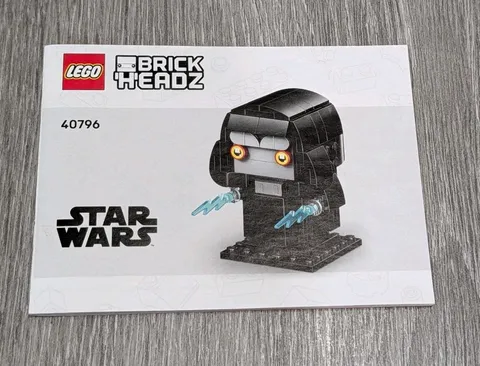 LEGO Star Wars BrickHeadz Instruction Manual Only (40796)