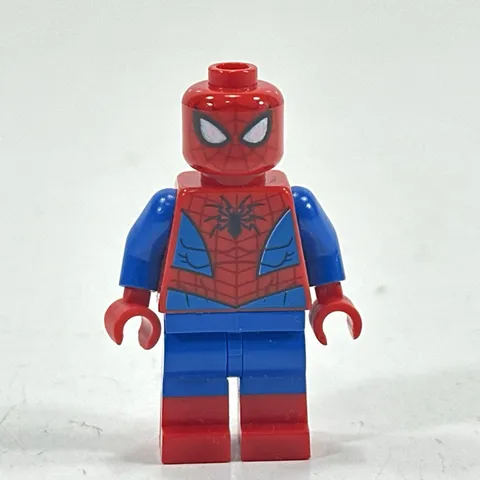 Lego Spider-Man Minifigure Metallic Blue Eye Highlights # sh536