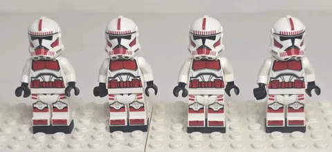 Lego Star Wars Clone Shock Trooper Phase 2, SW1305, lot of 4 bundle and save