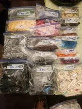 10lb 14 Oz Multi Color Lego Lot Separated