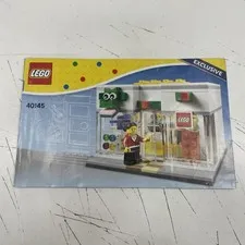 ORIGINAL RETRO LEGO USED Toy Instruction Book Manual Set - 40145