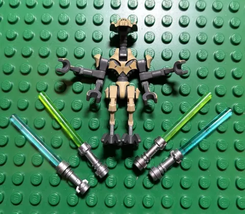 LEGO Star Wars Minifigure General Grievous Tan 9515 8095 Sw0254