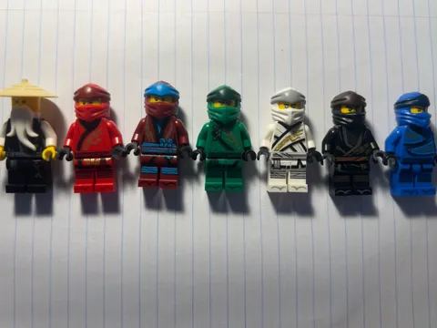 LEGO ninjago legacy MINIFIGURES Lot of 7 perfect conditions njo489 490 491 etc