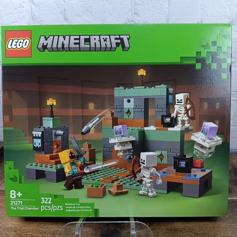 LEGO Minecraft 21271 The Trial Chamber Complete Set 322 pcs Shadow Hoodie Breeze