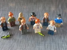 LEGO Jurassic World Minifigures Lot - 9 Figures (Owen Grady, Claire Dearing)