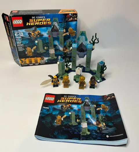 LEGO DC Comics # 76085 Battle Of Atlantis- Superheros Lego Complete