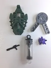 Lego Lot Of 3 Technic Rotation Joint Shock Absorber Bionicle Chest Armor