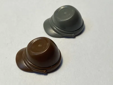 LEGO 2 Headgear Cavalry Caps (Kepi), Parts 30135