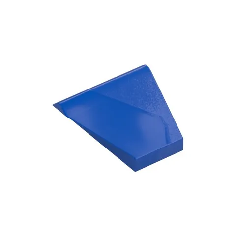 LEGO 28x Blue Slope 45 2 x 1 Double / Inverted with Bottom Stud Holder inv.593