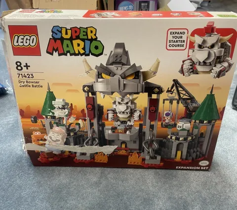 LEGO Super Mario Dry Bowser Castle Battle 71423 Complete Sealed New Open
