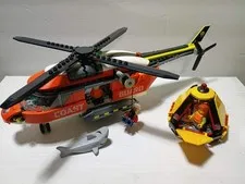 LEGO 60503 City Coast Guard Helicopter Lightly Used Complete W/ Manual & Box -
