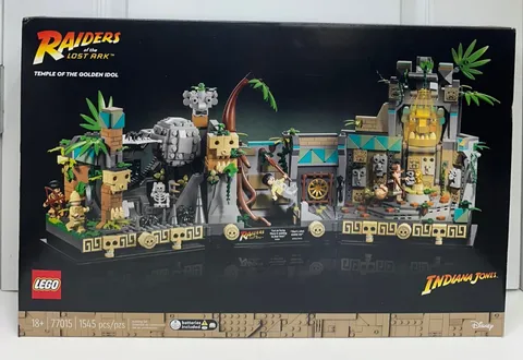 LEGO Indiana Jones Temple of the Golden Idol 77015 1545 pcs Raiders Lost Ark NEW