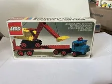 LEGO 730 Steam Shovel with Carrier LEGOLAND 101 pcs Box Instructions