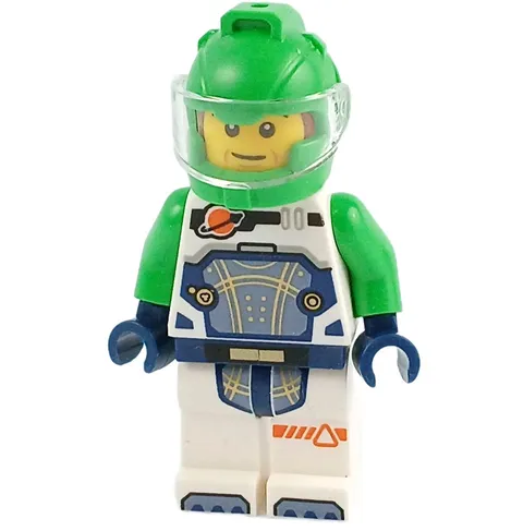 LEGO® Minifigure City Space Astronaut Bright Green Helmet cty1763
