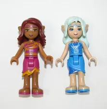 Lego Elves Minifigures:  Azari, Naida