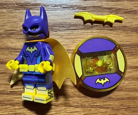 LEGO Dimensions DC Superheroes BATGIRL minifigure with disc