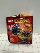 LEGO Marvel: Mighty Micros: Captain America Vs. Red Skull (76065) New DMG PKG K1