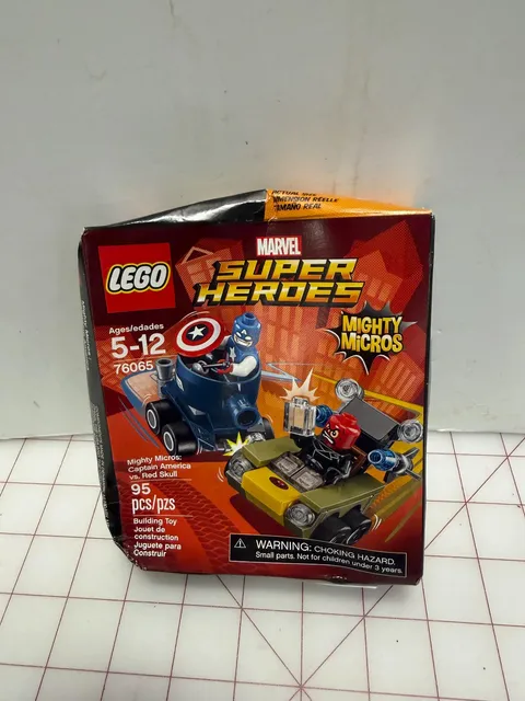LEGO Marvel: Mighty Micros: Captain America Vs. Red Skull (76065) New DMG PKG K1