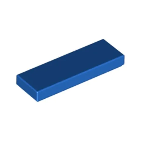 LEGO Briques 20x Brillant Bleu 1x3 Carreau Plat Mince sans Clou 4587840 63864