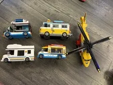 lego miscellaneous Vehicle Lot SEE DESCRIPTION